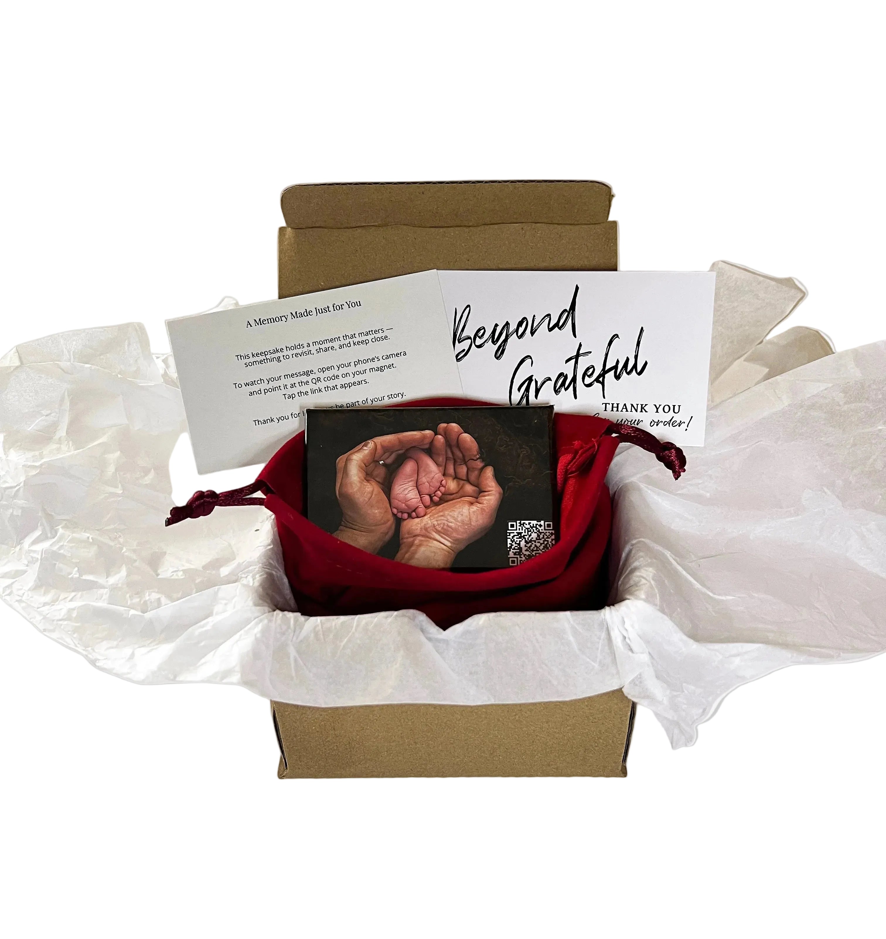 Voice Keepsake – Signature Photo Magnet