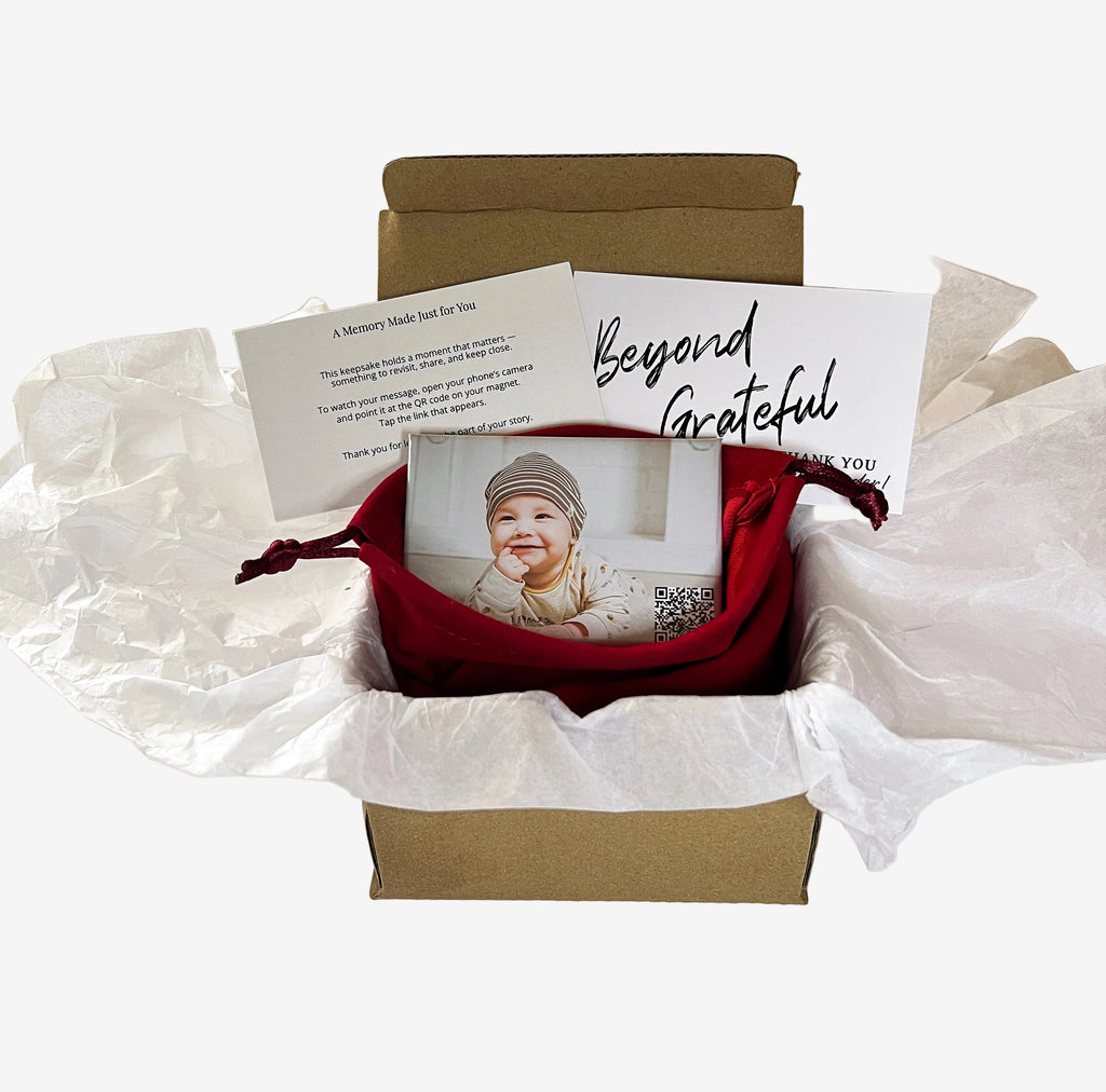 Voice Keepsake – Signature Photo Magnet