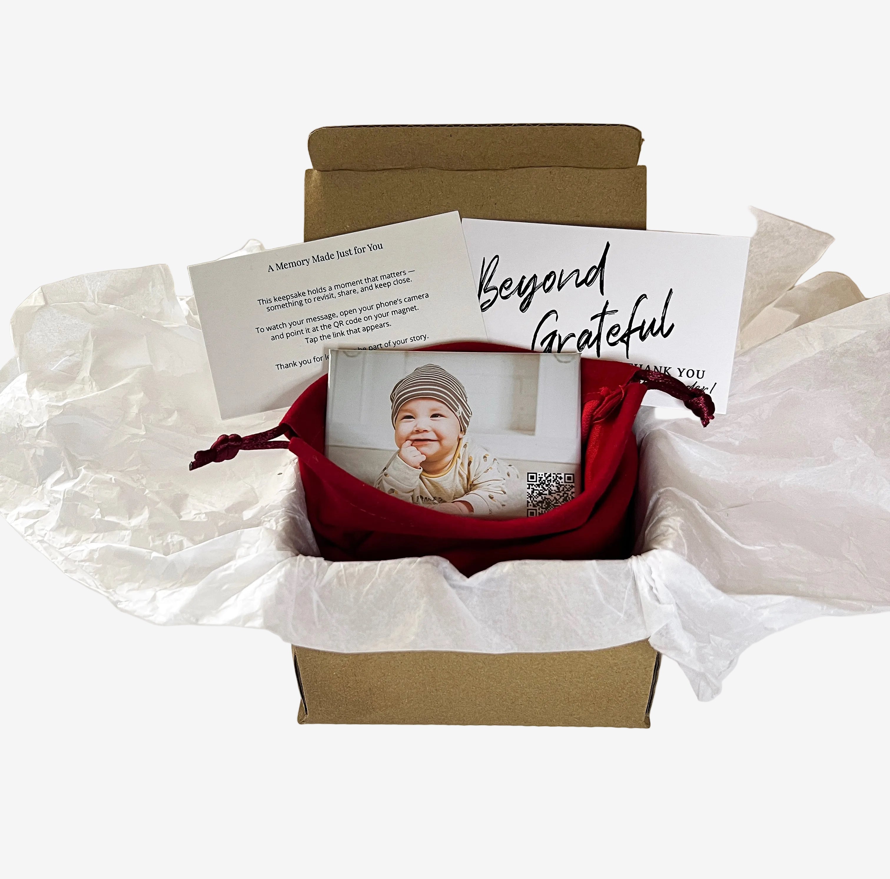 Voice Keepsake – Signature Photo Magnet