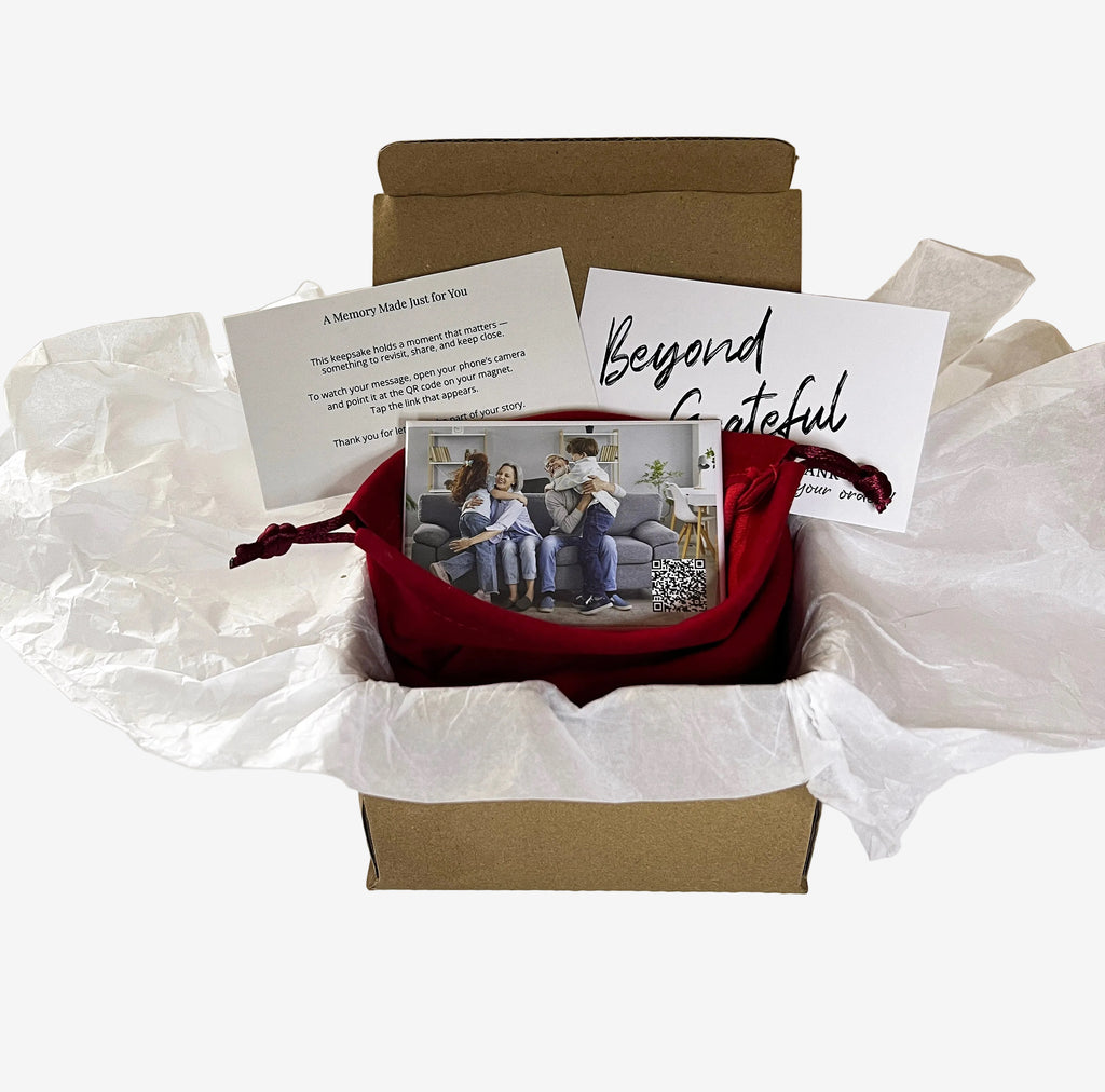 Voice Keepsake – Signature Photo Magnet