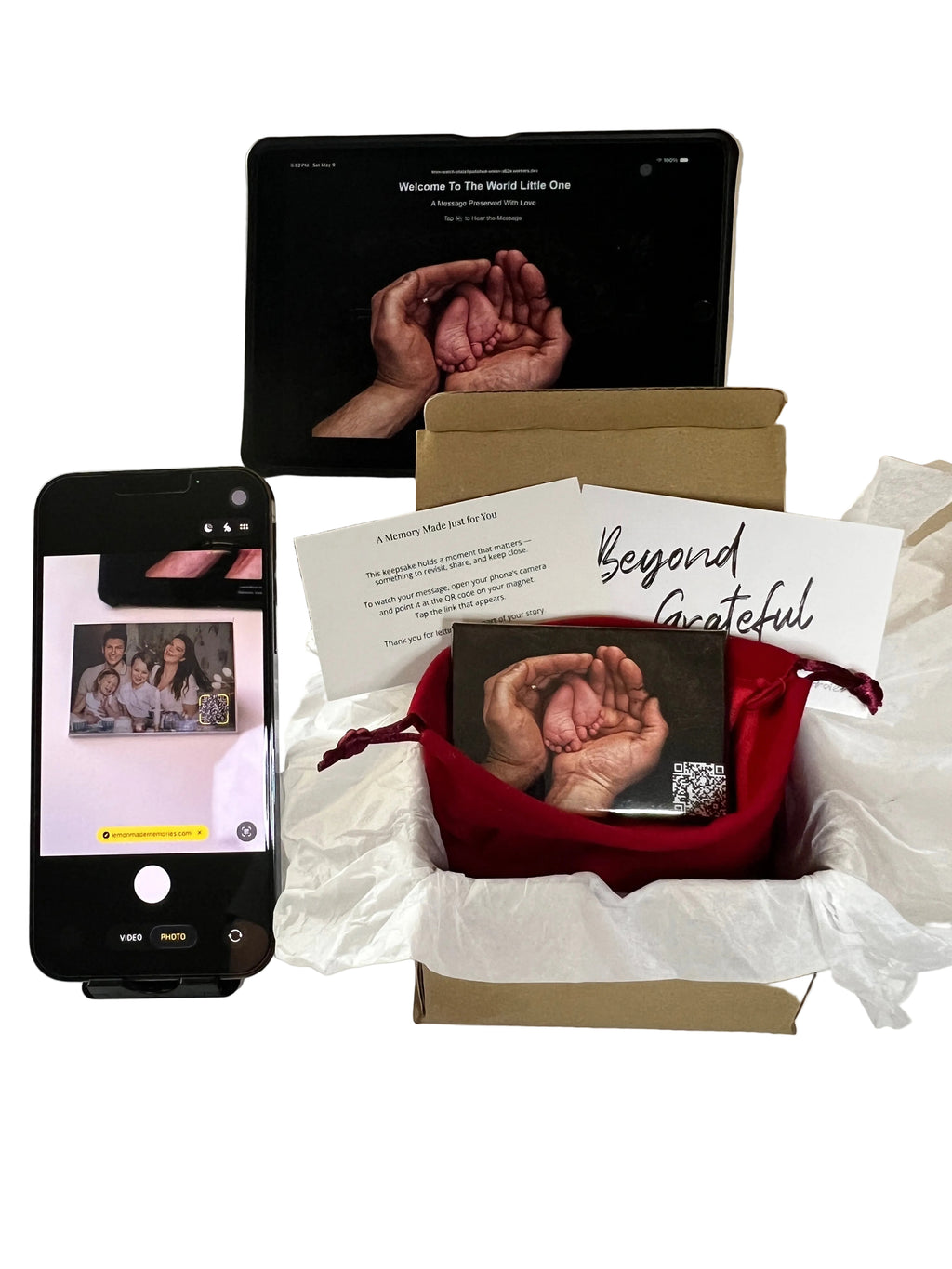 Voice Keepsake Reprint Magnet